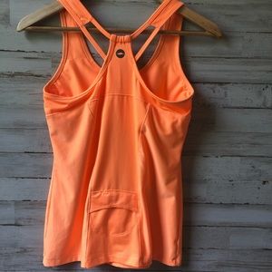 Bright Orange AVIA Athletic Tank